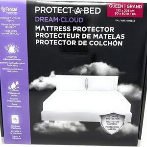 Protect-A-Bed Mattress Protector – Waterproof, Breathable, Tencel Lyocell Top –